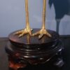 Chine - Couple de Grues en émaux cloisonnés - Début 20ème - VENDU – Image 3