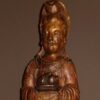 Chine - Représentation en bois du bodhisattva Guanyin - 18ème - VENDU