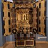 Japon - Grand Butsudan domestique sculpté et laqué - Amida - Taishõ - VENDU