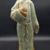 Chine - Paire de grands dignitaires sur socle - Dynastie Ming - TL. – Image 13