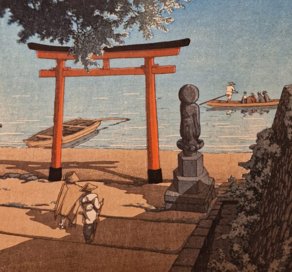 Japon - Estampe Shin-Hanga - Kawase Hasui - Lac Nikko Chuzenji – Image 3
