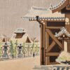Japon - Estampe Shin-Hanga - Hiver au temple Honganj - Tomikichiro - 1950i – Image 2