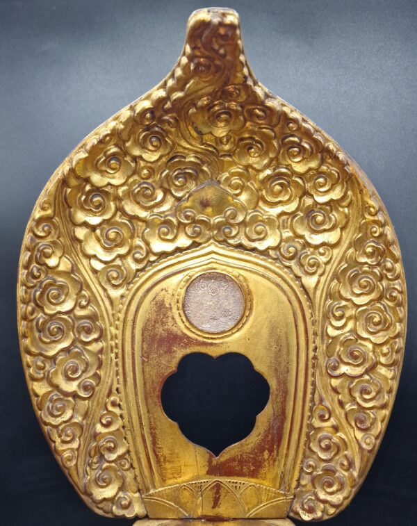 Japon - Amithaba - Mudra Roue de la Loi - Miroir Fujiwara Tomoyoshi - Edo – Image 12