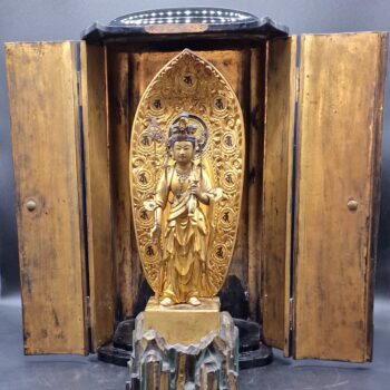 Japon - Jûichimen-Kannon avec Butsudan - Edo