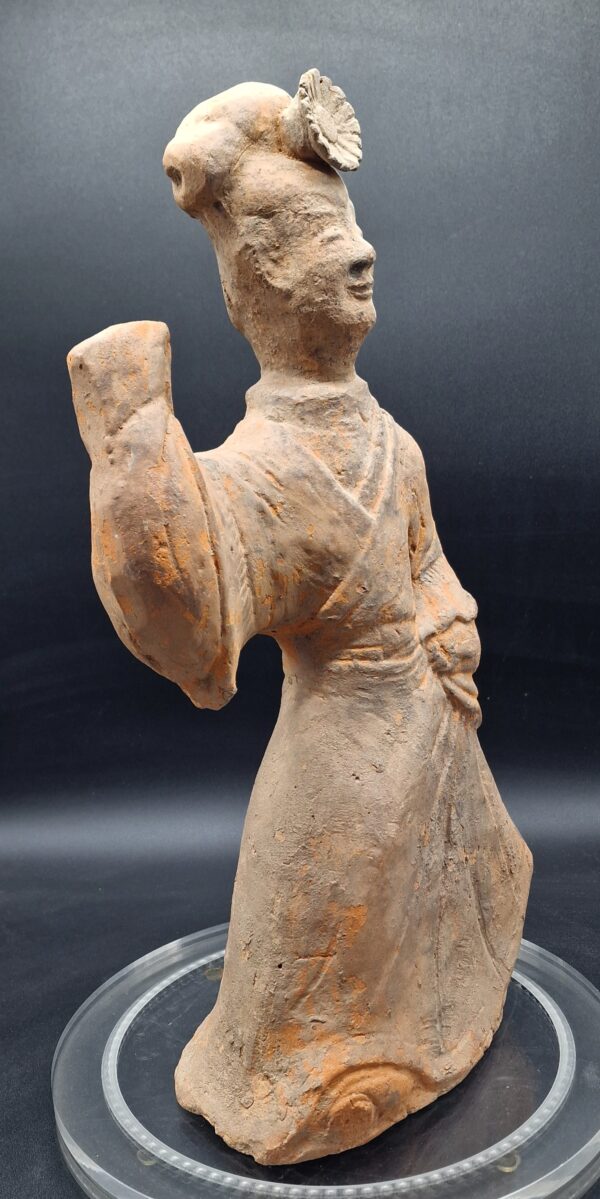 Chine - Danseuse en terre cuite - Province de Sichuan - Dynastie Han - TL – Image 3