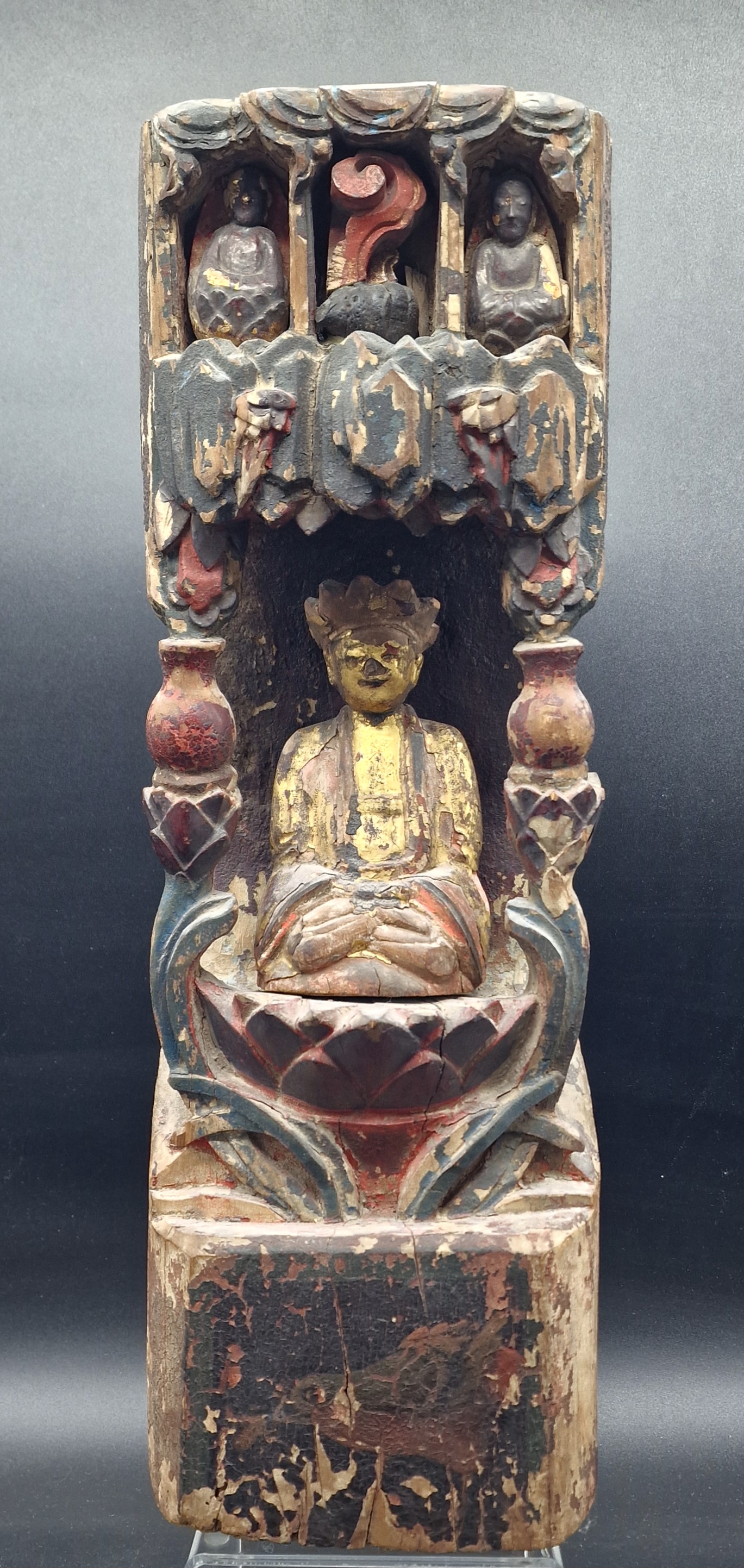 Tibet – Autel Bouddhique populaire – 19ème.