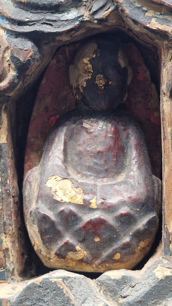 Tibet – Autel Bouddhique populaire – 19ème - VENDU – Image 7