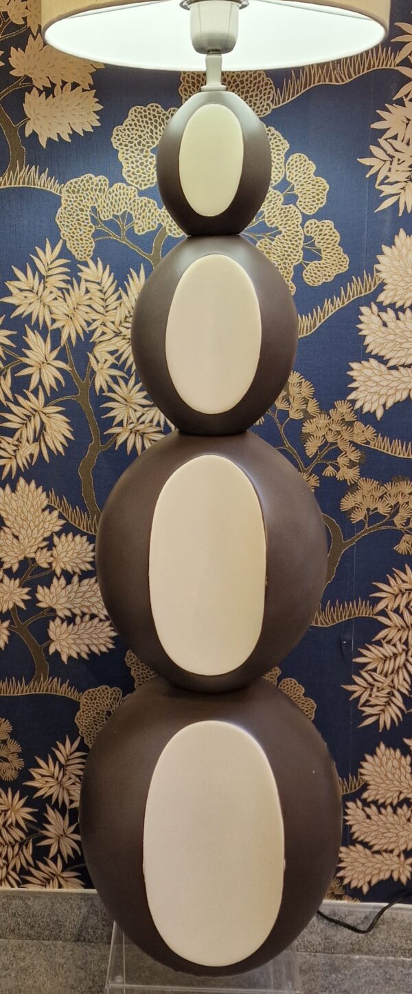France - Haute lampe à poser à 4 sphères - Louis Drimmer - Années 70. – Image 5