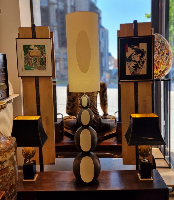 France - Haute lampe à poser à 4 sphères - Louis Drimmer - Années 70. – Image 9