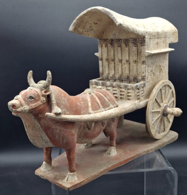Chine - Chariot et Boeuf harnaché - Dynastie Wei – Image 2