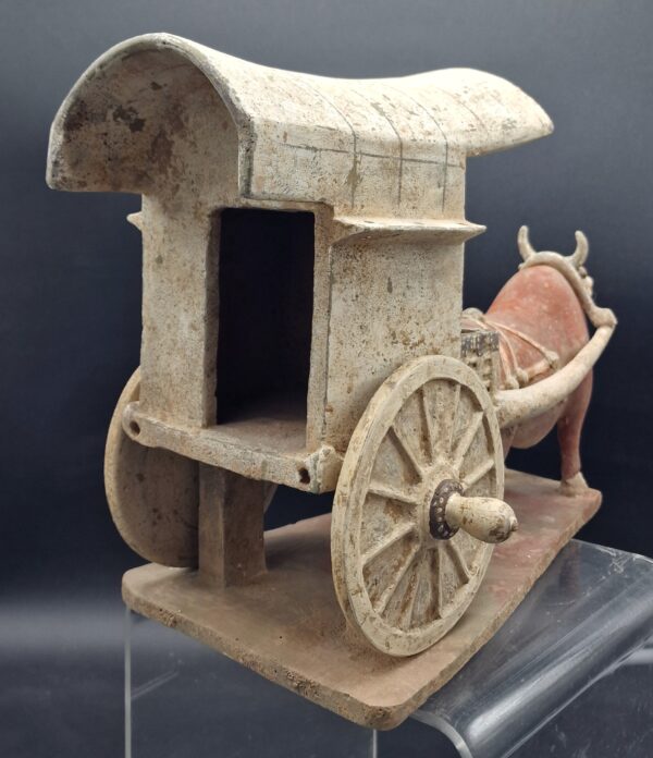 Chine - Chariot et Boeuf harnaché - Dynastie Wei – Image 4