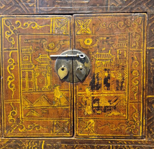Chine - Petit cabinet taoïste - Zi tan - Dynastie Qing - 18/19ème. – Image 2