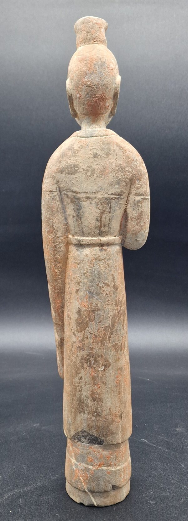 Chine - Rare sculpture féminine bouddhique - Pierre sculptée - Wei du Nord - Réservé – Image 10