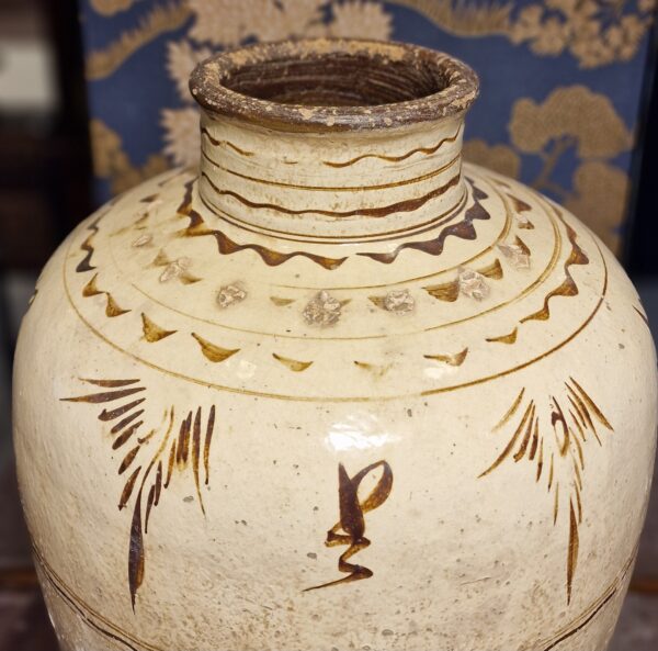 Chine - Grande Jarre Cizhou - Dynastie Yuan - TL – Image 6