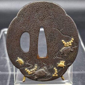 Japon - Tsuba - wakizashi - Edo - 19ème.