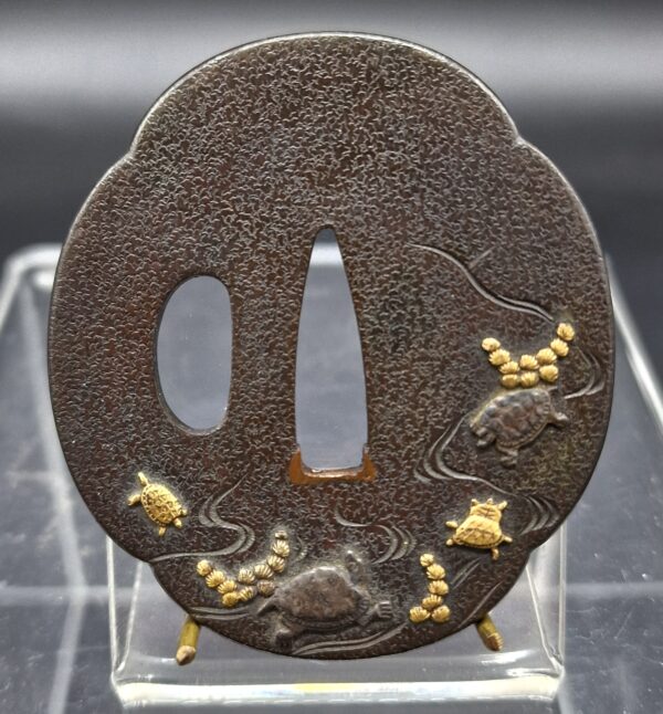 Japon - Tsuba - wakizashi - Edo - 19ème.