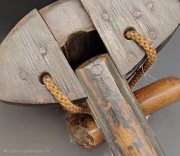Japon - Inro à une case en bois laqué - Edo - 19ème. – Image 4