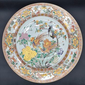 Japon - Très grand plat rond - Imari - Saji - 20ème - VENDU