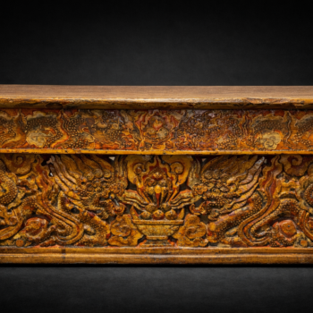 Tibet - Table rituelle pliante (autel portatif) - 19ème.