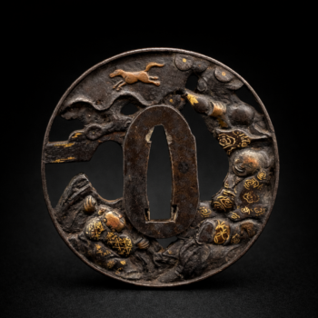 Japon - Tsuba - Sennin - Edo