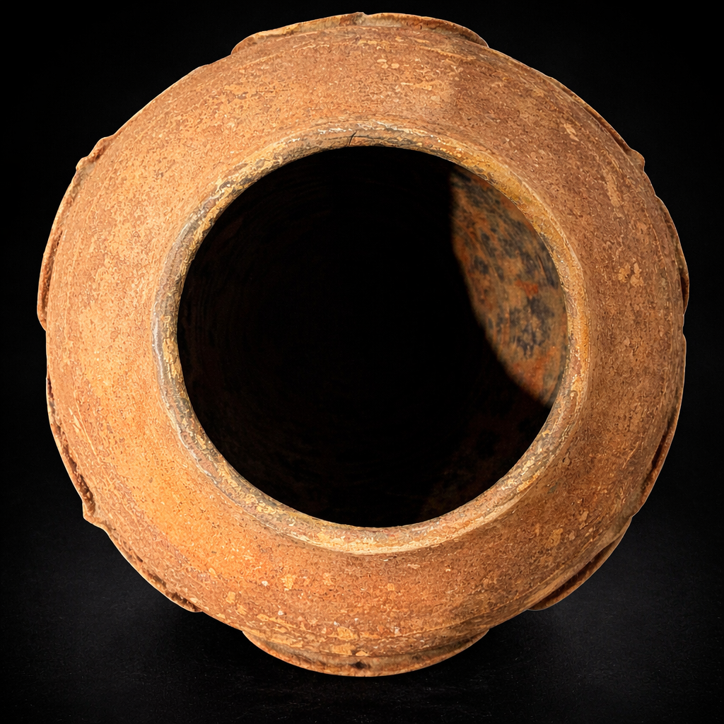 Chine - Rare Urne Funéraire "Hunping" à Décor de Lotus - Période des Six Dynasties, Dynastie Jin (265 – 420 ap. J.-C.) – Image 8