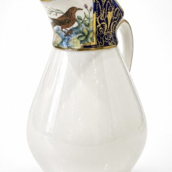 Porcelaine de Tournai - Rarissime petit broc du service du Duc d'Orléan - 18ème