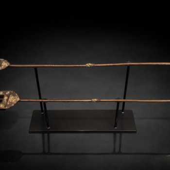 Région Himalayenne (Tibet / Népal) - Rarissime Cuillères libatoire - Gang-luk / Zuk-luk - 19ème.