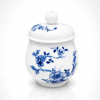 Porcelaine de Tournai - Crémier Boule au décor Ronda  - 18ème