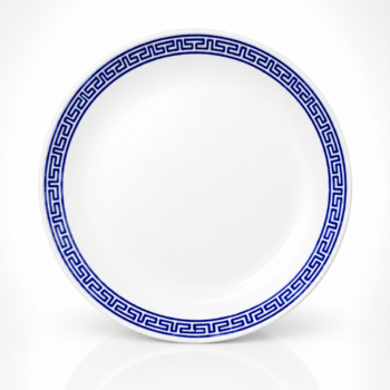 Porcelaine de Tournai - Compotier au décor à la Grecque - 19ème