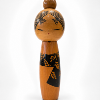 Japon - Poupée Sōsaku Kokeshi attribuée à Suigai Sato - Période Shōwa (circa 1960–1970)