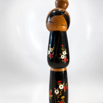 Japon - Poupée Sōsaku Kokeshi - Sato Suigai - Période Shōwa (circa 1970)