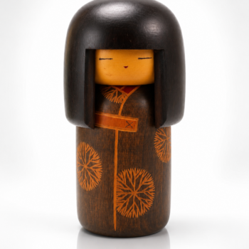 Poupée Kokeshi Créative (Sosaku Kokeshi) – Sansaku Sekiguchi - Dojo (jeune fille) - 1970