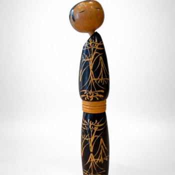 Japon - Poupée Sōsaku Kokeshi - Sato Suigai - Période Shōwa (circa 1960–1970) - VENDU
