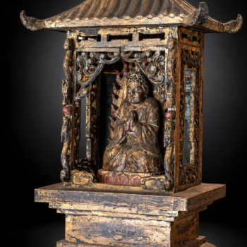 Chine - Temple Bouddhique - Dynastie Qing - 19ème